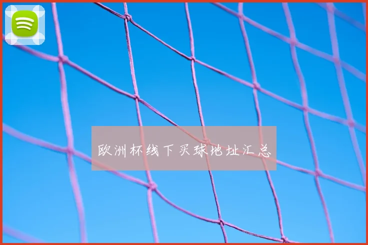 欧洲杯线下买球地址汇总