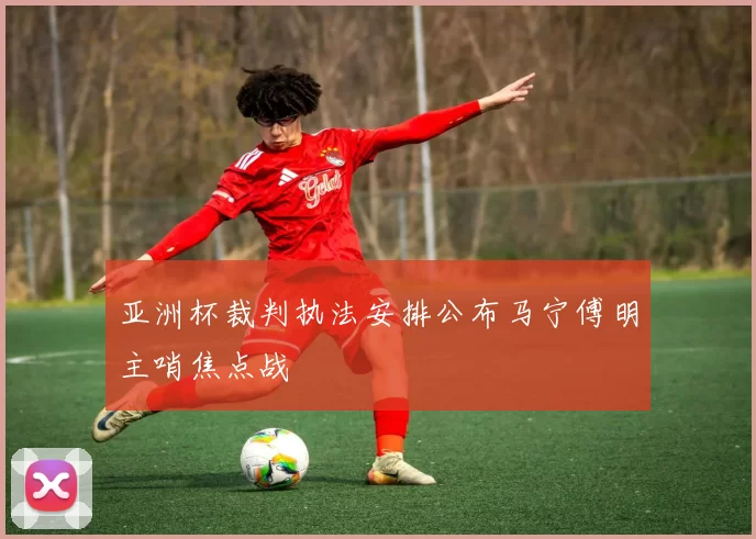 亚洲杯裁判执法安排公布马宁傅明主哨焦点战